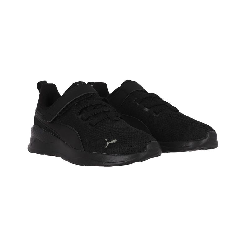 Zapatilla Puma Anzarun Lite Niño Black/Grey-2