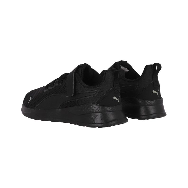 Zapatilla Puma Anzarun Lite Niño Black/Grey-3
