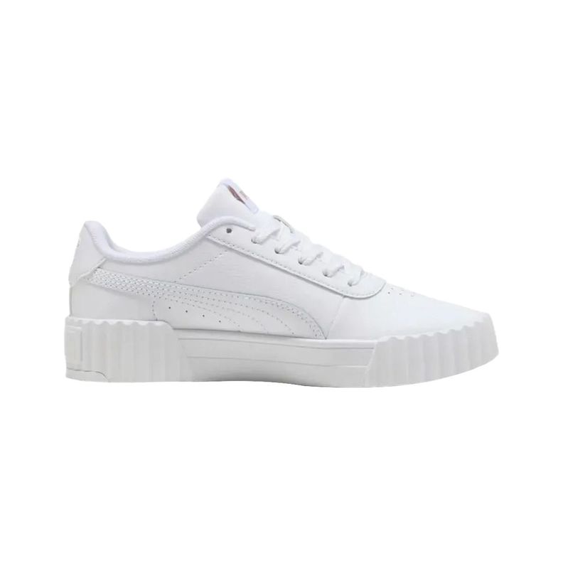 Zapatillas Urbanas Puma Carina 3.0 Joven Blancas-1