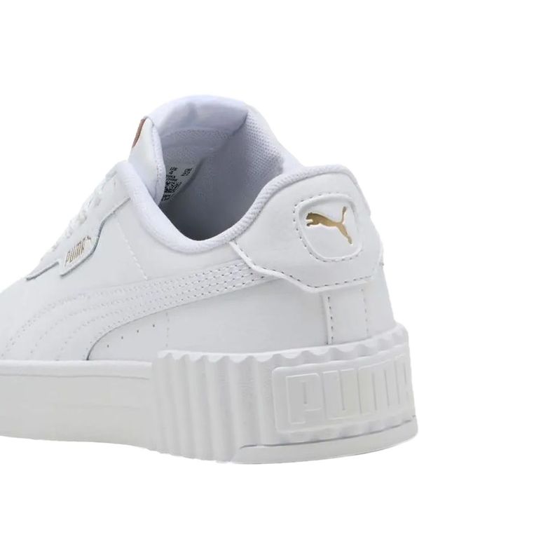 Zapatillas Urbanas Puma Carina 3.0 Joven Blancas-3