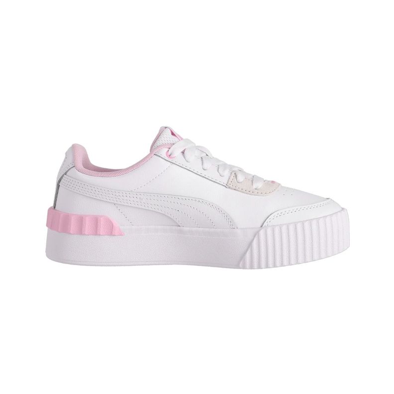 Zapatilla Puma Carina Lift Mujer Blancas/Rosadas-1