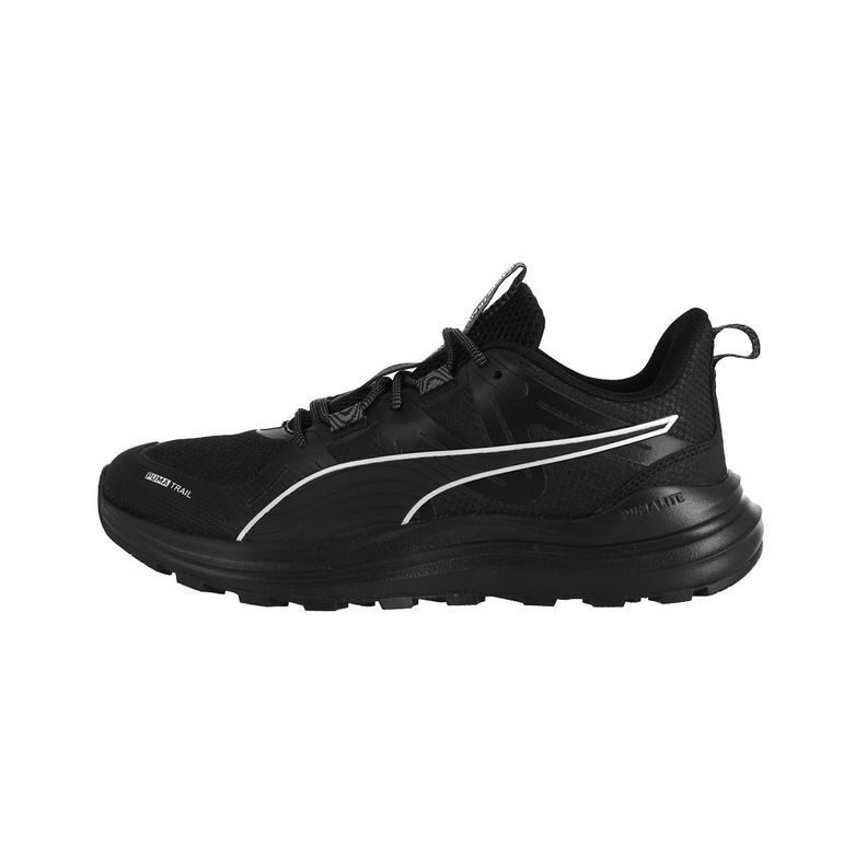 Zapatilla Puma Reflect Lite Trail Hombre Negras-0