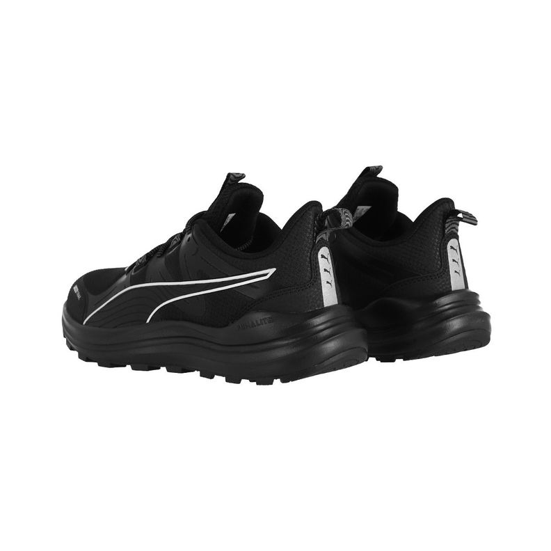 Zapatilla Puma Reflect Lite Trail Hombre Negras-3
