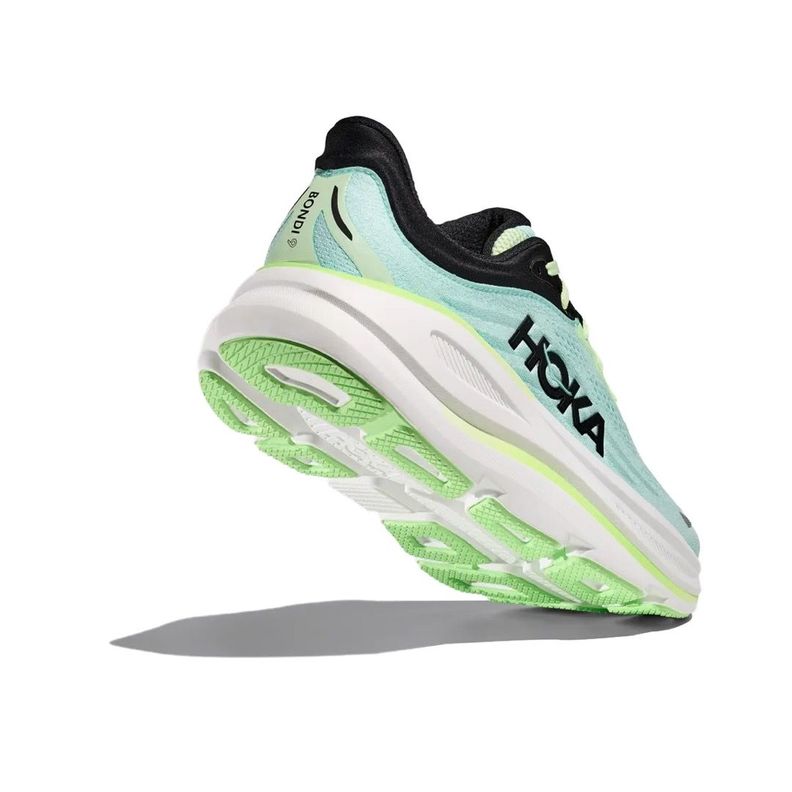 Zapatillas Hoka Bondi 9 Hombre Luna Moth/Blue Spark-3