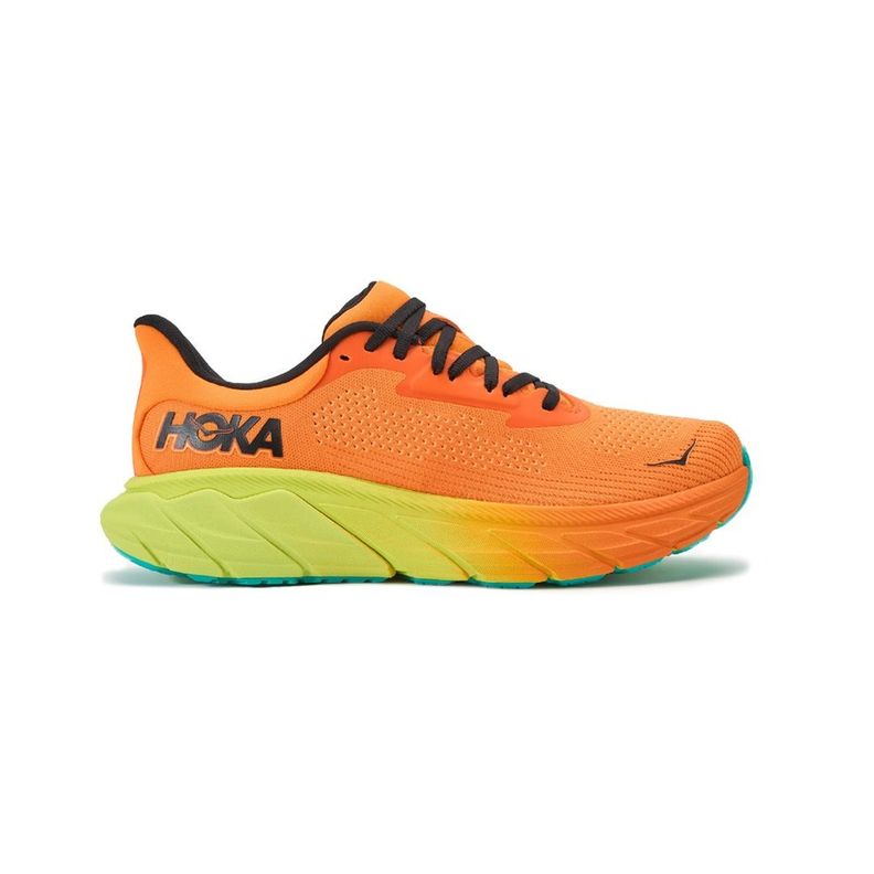 Zapatillas Hoka Arahi 7 Hombre Electric Tangerine/Black-0