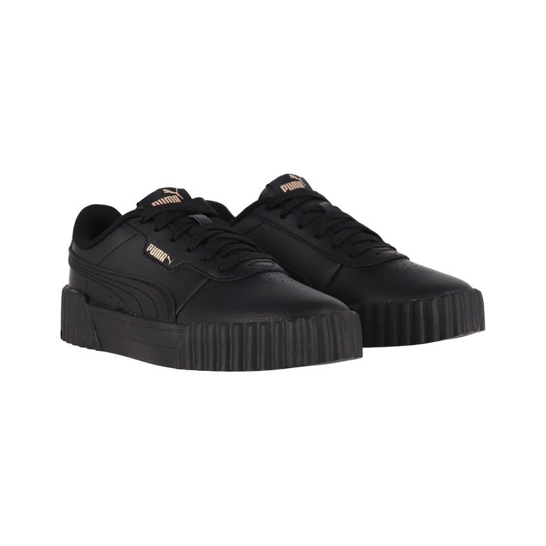 Zapatillas Urbanas Puma Carina 3.0 Joven Negras-2