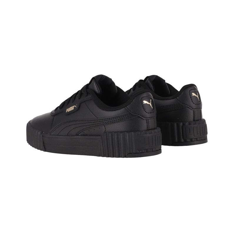 Zapatillas Urbanas Puma Carina 3.0 Joven Negras-3