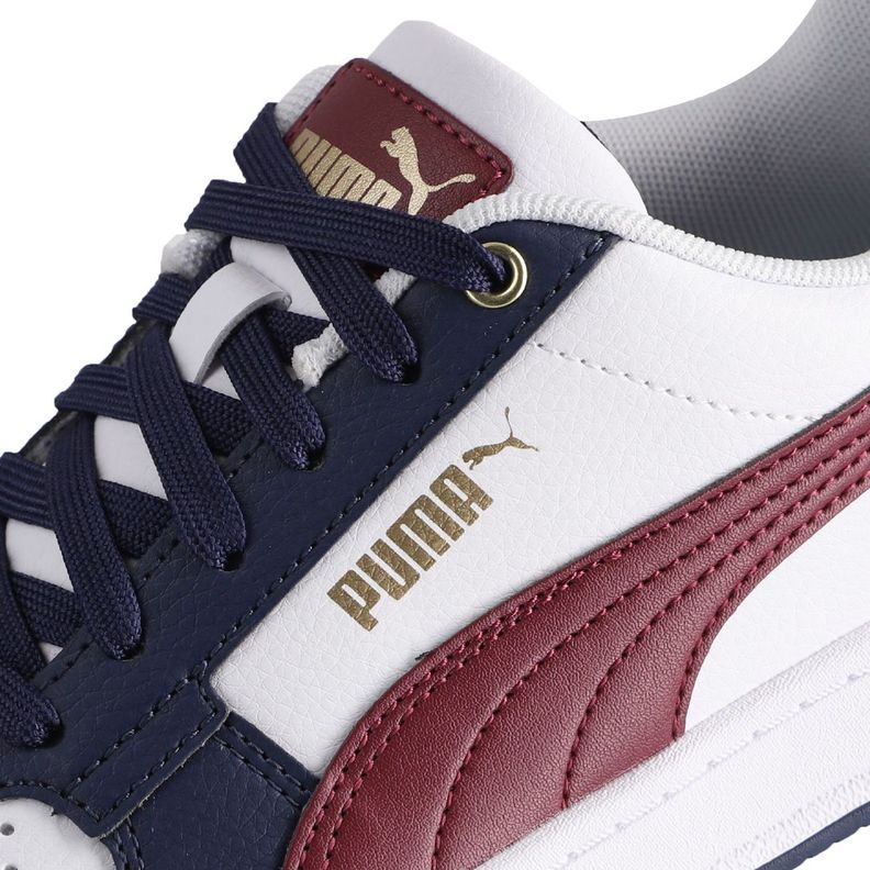 Zapatilla Puma Caven 2.0 Joven Blancas/Azules/Burdeo-5