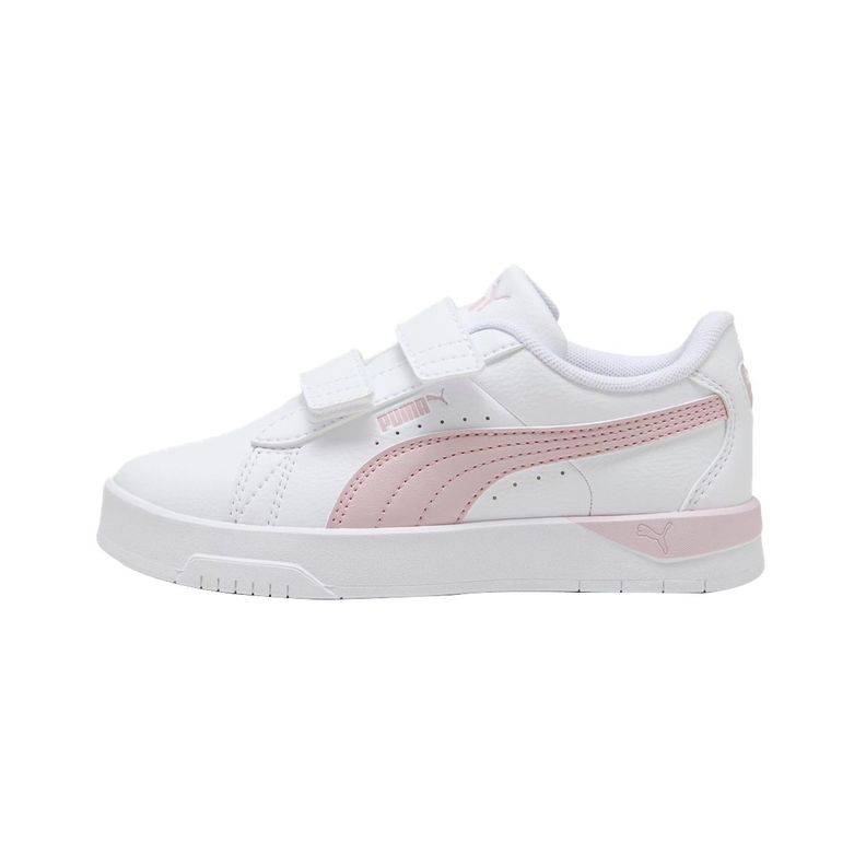 Zapatillas Urbanas Niños Jada Classic Puma Blancas/Rosadas-0