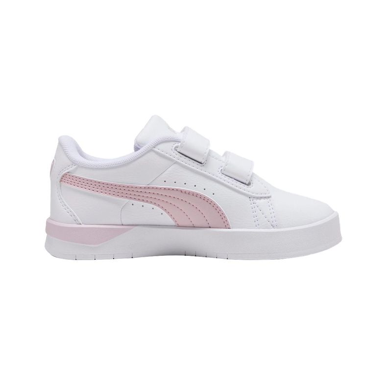 Zapatillas Urbanas Niños Jada Classic Puma Blancas/Rosadas-1
