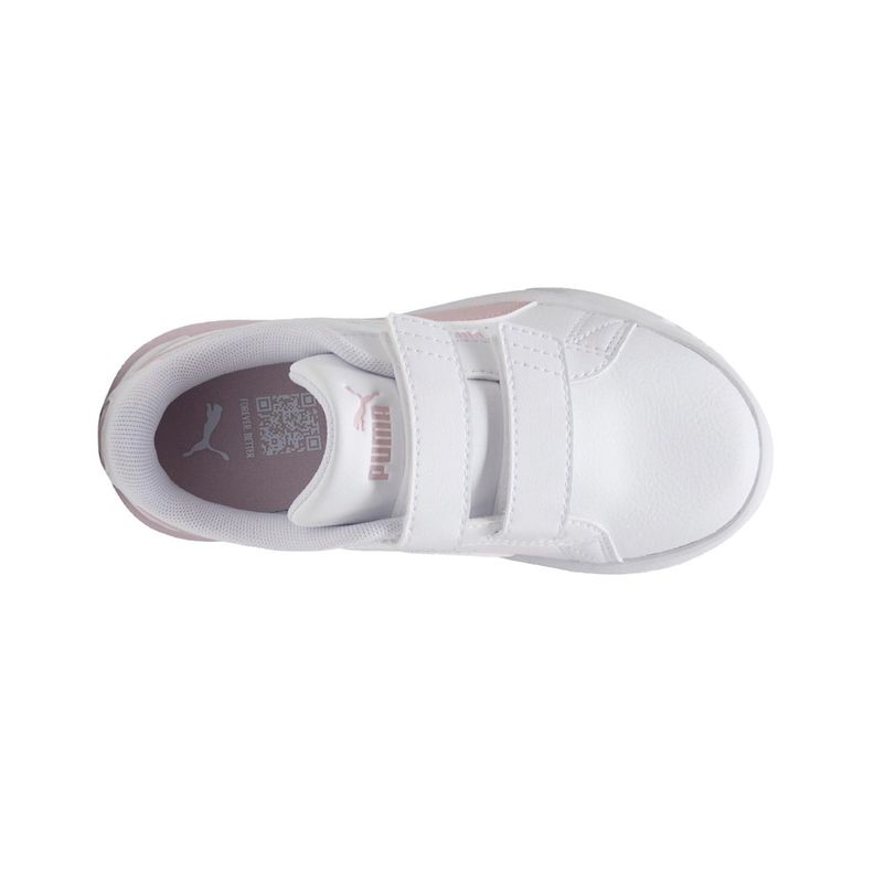 Zapatillas Urbanas Niños Jada Classic Puma Blancas/Rosadas-4