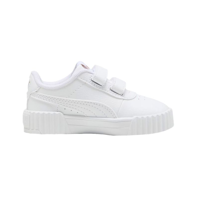 Zapatillas Urbanas Puma Carina 3.0 Baby Blancas-1