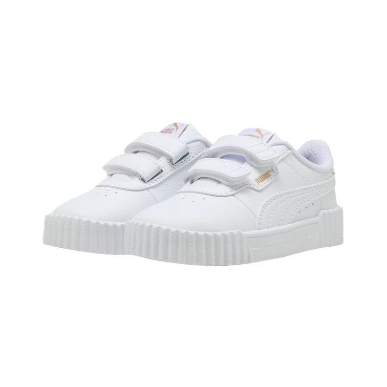 Zapatillas Urbanas Puma Carina 3.0 Baby Blancas-2