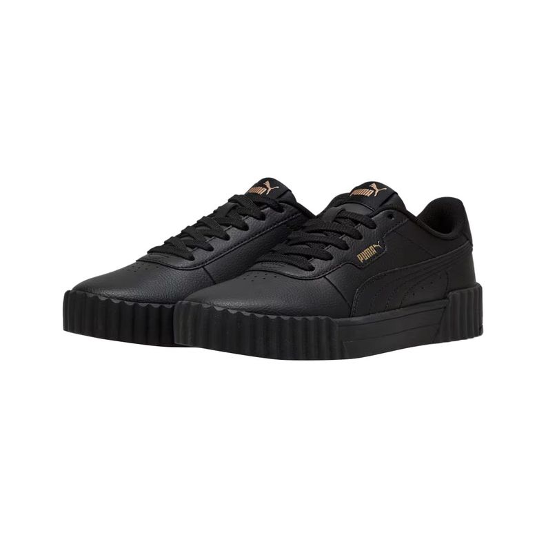 Zapatillas Urbanas Puma Carina 3.0 Mujer Negras-2