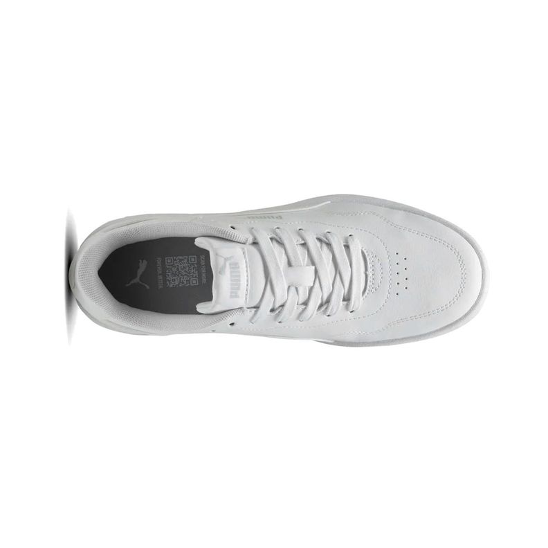 Zapatillas Urbanas Mujer Court Lally Puma Blancas-4