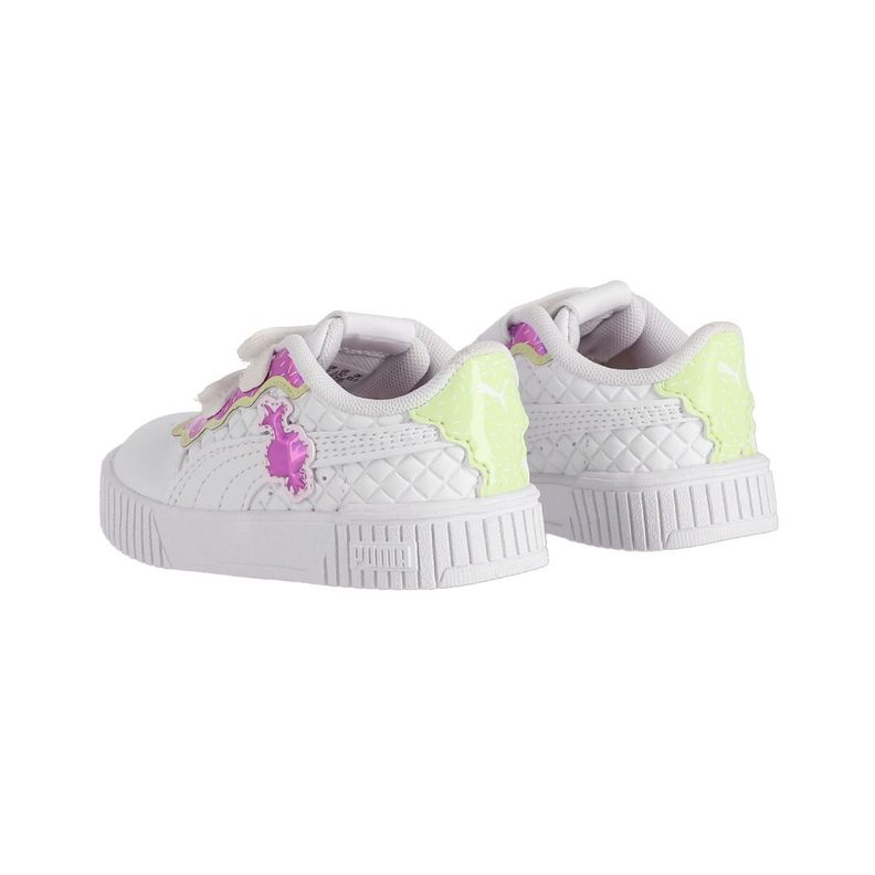 Zapatilla Puma x Trolls Carina 2.0 Baby Blancas/Rosadas-3