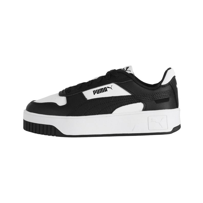 Zapatilla Puma Carina Street Mujer Negras/Blancas-0