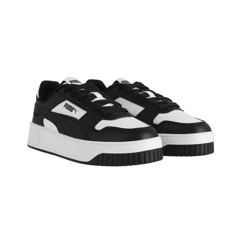 Zapatilla Puma Carina Street Mujer Negras/Blancas-2