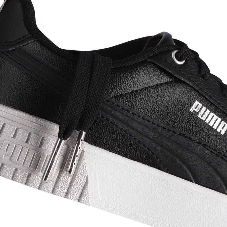 Zapatilla Puma Carina 2.0 Metallic Dream Mujer Negras/Blanca-5