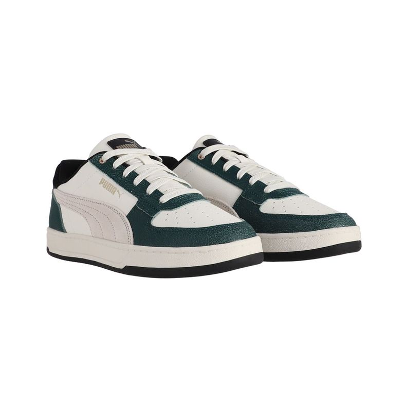 Zapatilla Puma Caven 2.0 Fractured Hombre Blancas/Verdes-2