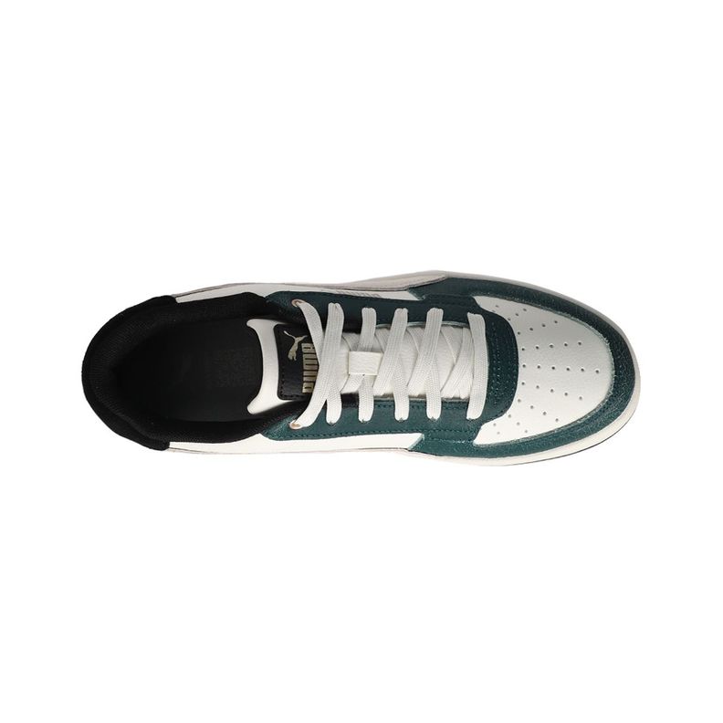 Zapatilla Puma Caven 2.0 Fractured Hombre Blancas/Verdes-4