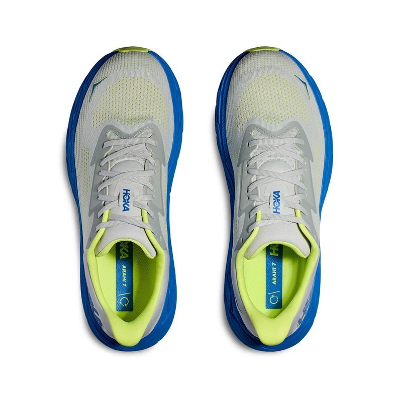 Zapatillas Hoka Arahi 7 Hombre Grey/Blue-1