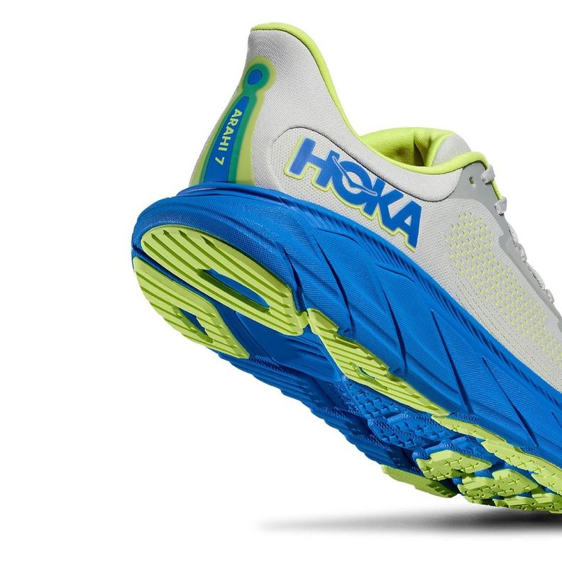 Zapatillas Hoka Arahi 7 Hombre Grey/Blue-2