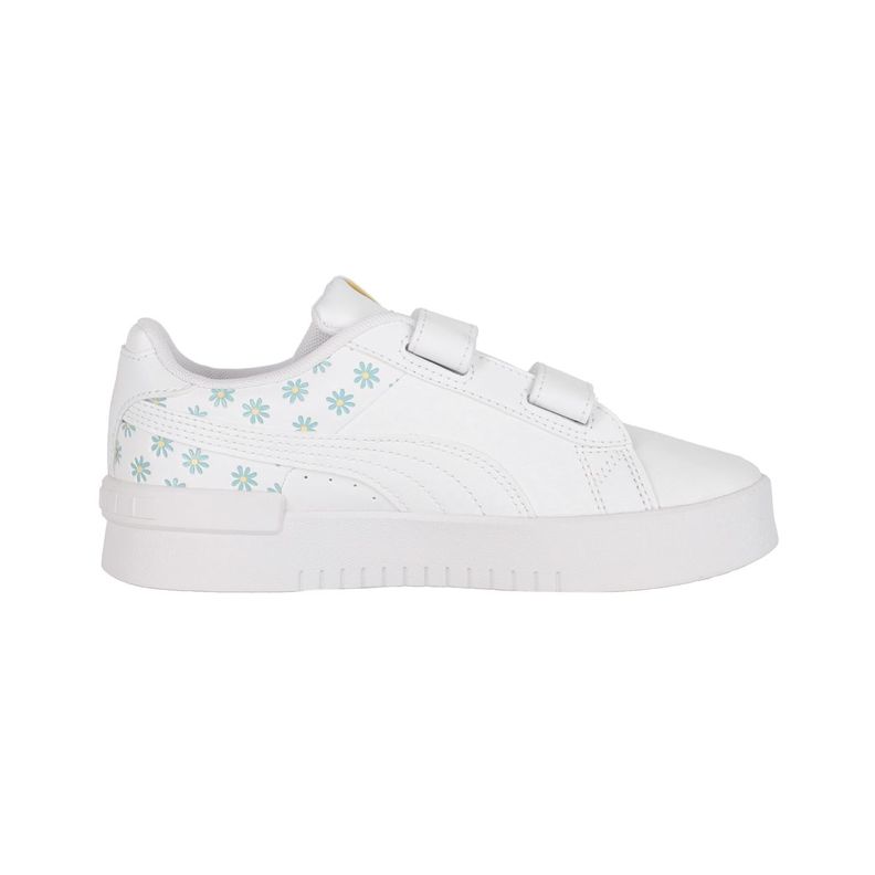 Zapatilla Puma Jada Summer Niñas Blancas/Turquesas-1