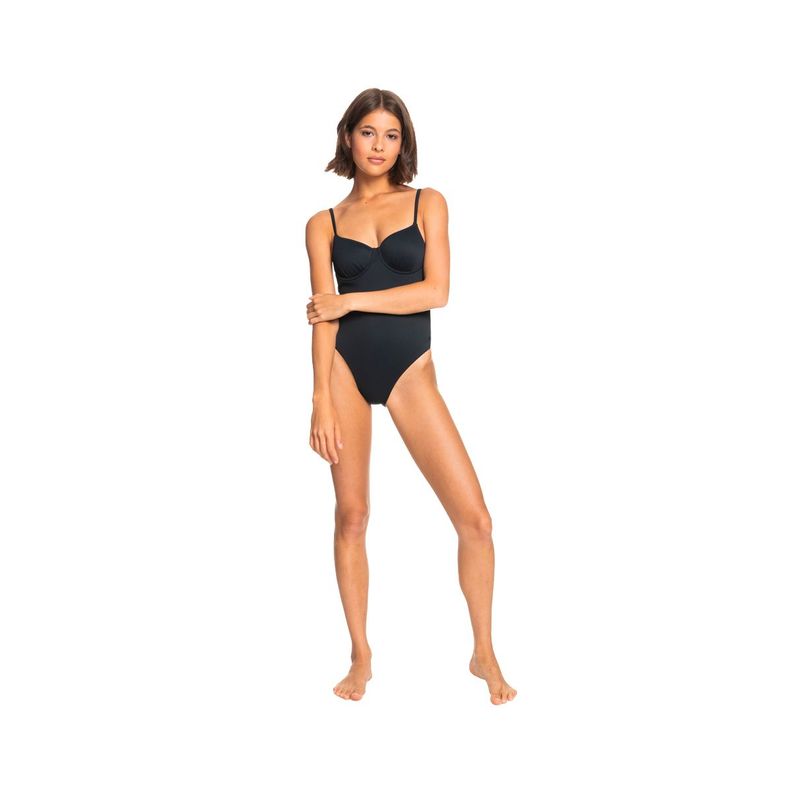 Bikini Manga Larga Traje De Baño Enterizo Roxy Love The Muse Para