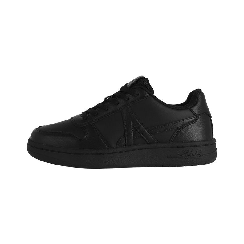 Zapatillas Urbanas Joven Alphabet Cross Low Negras-1
