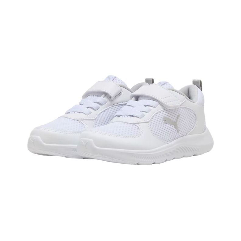 Zapatillas Running Niños Fun Racer 2 Puma Blancas-2