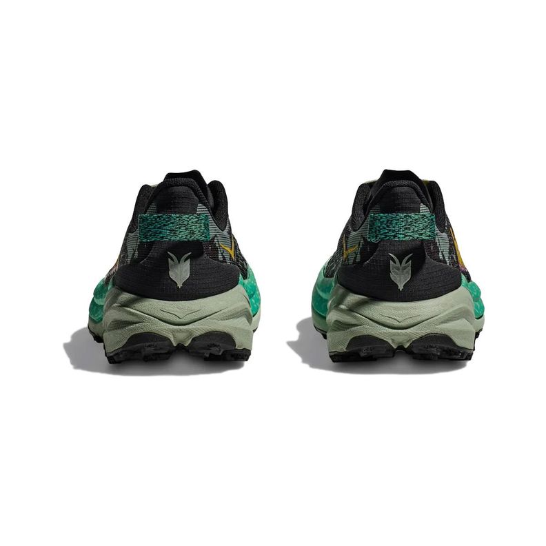 Zapatillas Hoka Speedgoat 6 Mujer Black/Aloe Vera-4