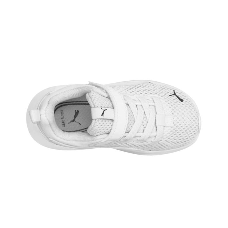 Zapatillas Running Baby Anzarun Lite Puma Blancas-4