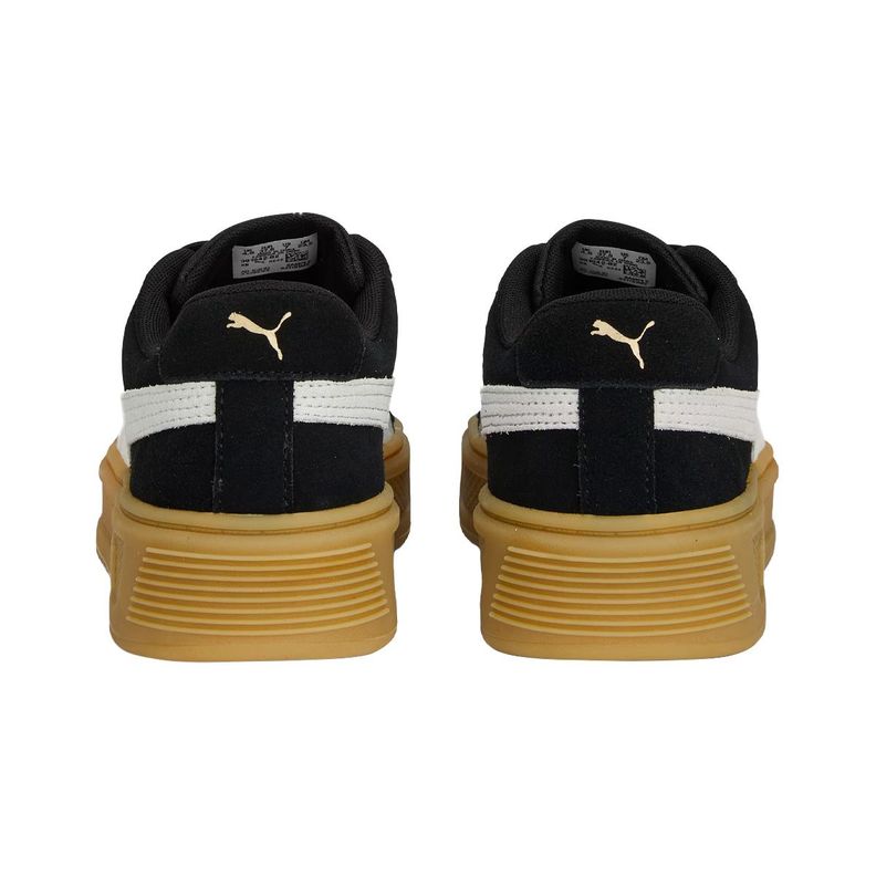 Zapatillas Urbanas Puma Smash Platform V3 Mujer Negra/Café-3