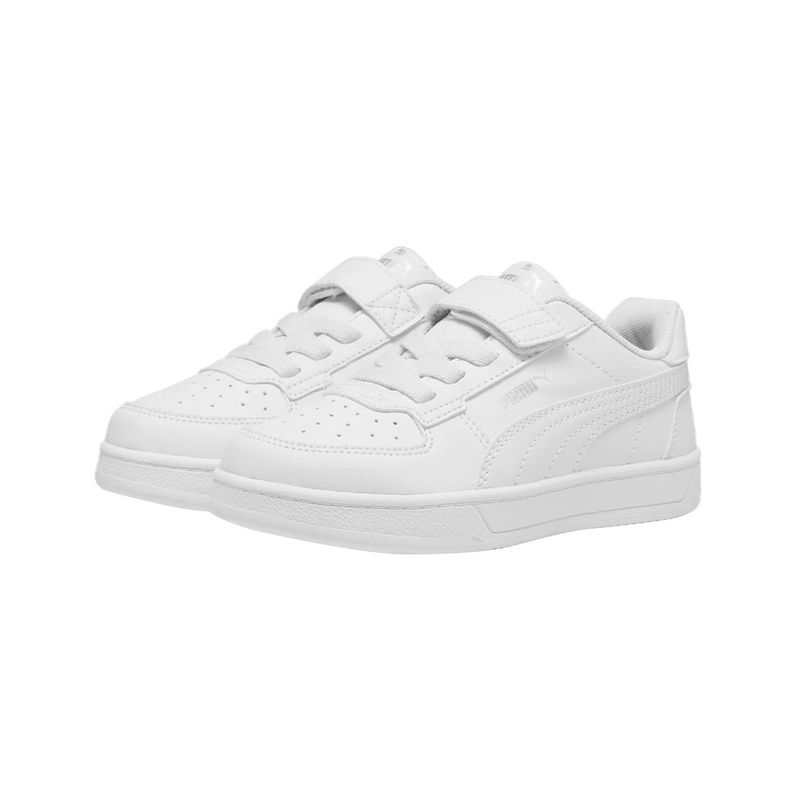 Zapatillas Urbanas Niños Caven 2.0 Puma Blancas-2