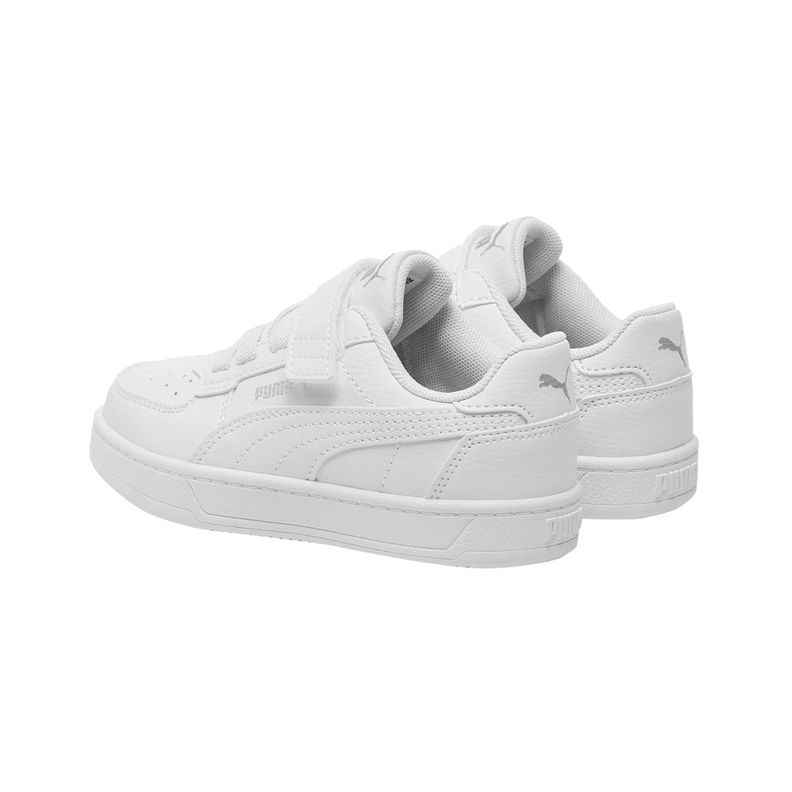 Zapatillas Urbanas Niños Caven 2.0 Puma Blancas-3