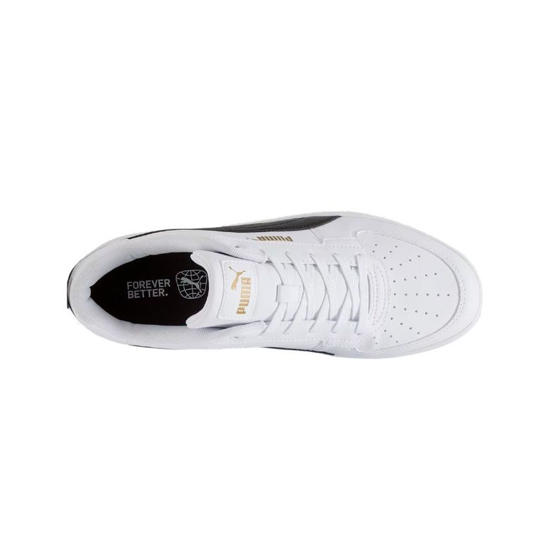 Zapatillas Urbanas Hombre Caven 2.0 Puma Blancas/Negras-4