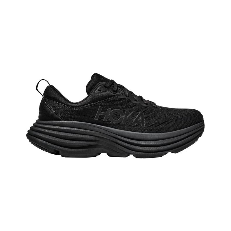Zapatilla Hoka Bondi 8 Hombre Triple Black-0