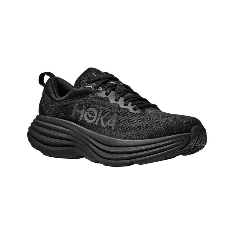 Zapatilla Hoka Bondi 8 Hombre Triple Black-2