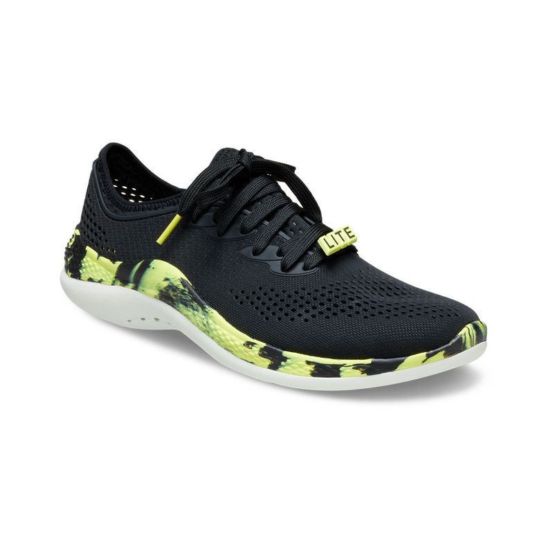 Zapatilla Crocs LiteRide 360 Pacer Hombre Black/Yellow-0