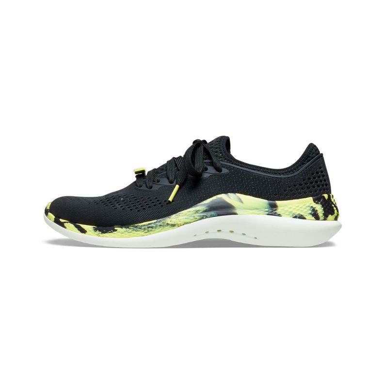 Zapatilla Crocs LiteRide 360 Pacer Hombre Black/Yellow-2