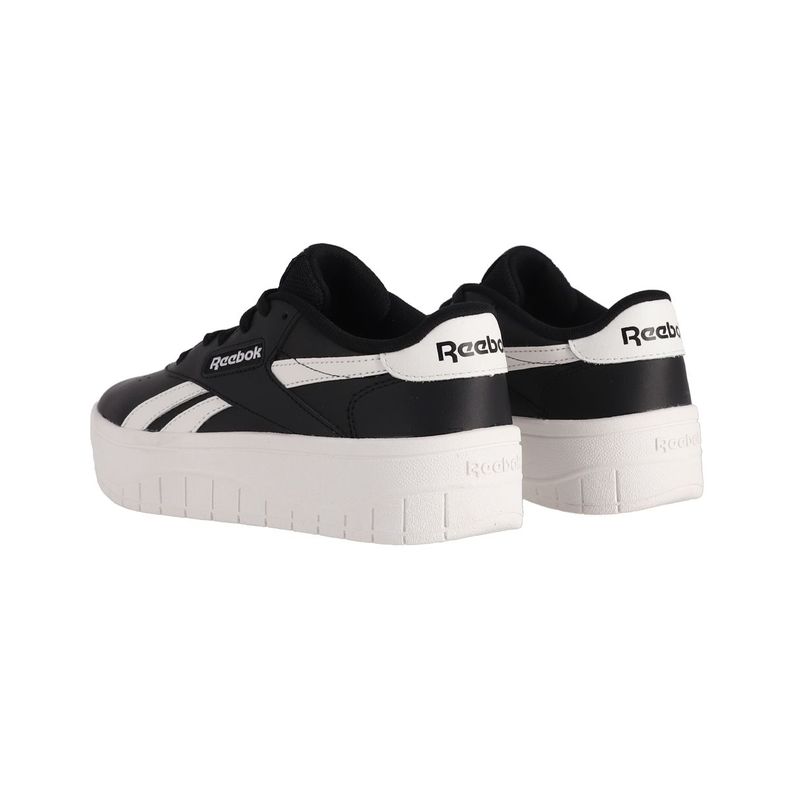 Zapatilla Reebok Court Advance Surge Mujer Negras/Blancas-3