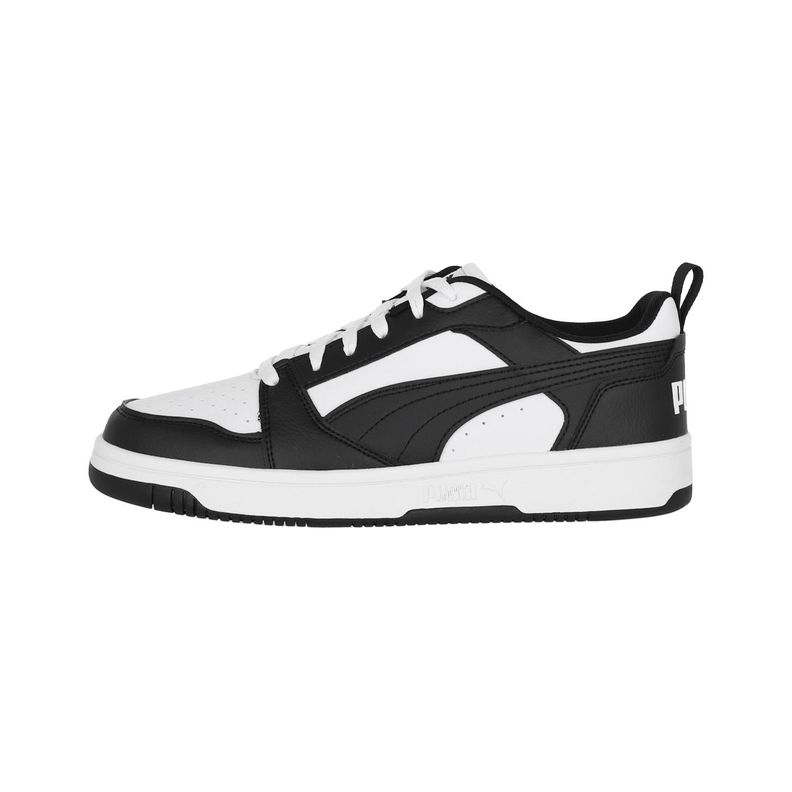 Zapatilla Puma Rebound v6 Low Hombre Black/White-0