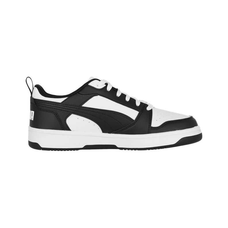 Zapatilla Puma Rebound v6 Low Hombre Black/White-1