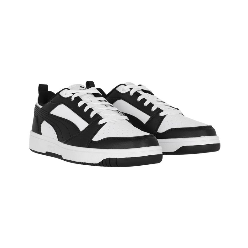 Zapatilla Puma Rebound v6 Low Hombre Black/White-2