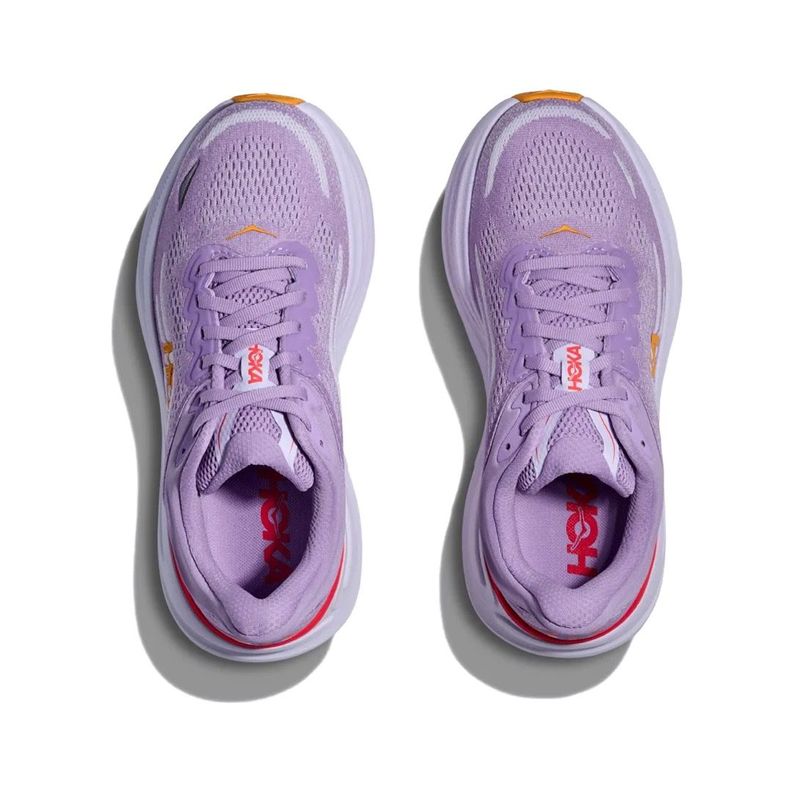 Zapatillas Hoka Bondi 9 Mujer Aster Flower/Starligt Glow-1