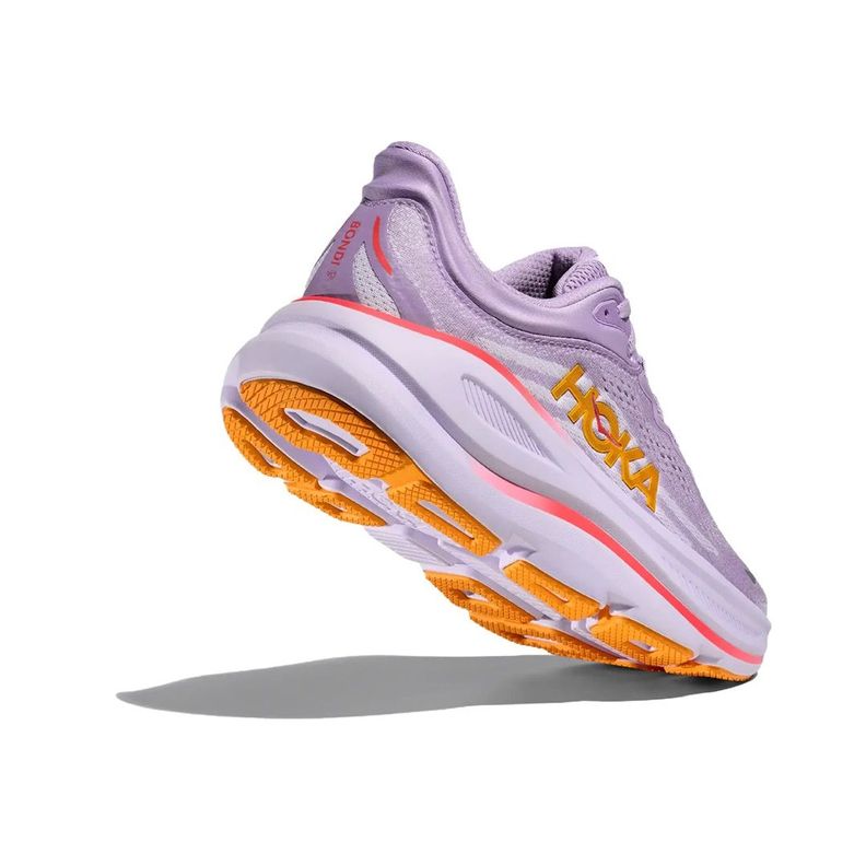 Zapatillas Hoka Bondi 9 Mujer Aster Flower/Starligt Glow-3