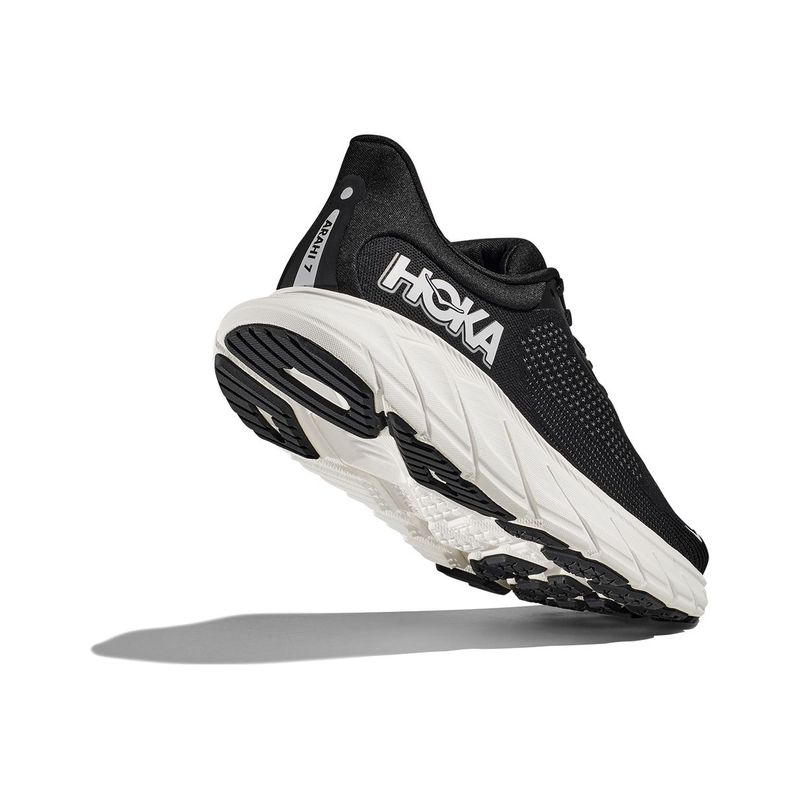 Zapatillas Hoka Arahi 7 Hombre Black/White-4