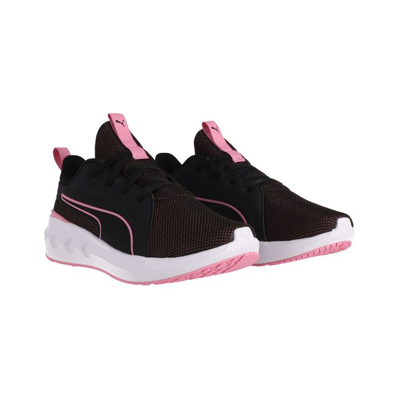 Zapatilla Puma Softride Carson Mujer Negras/Blancas-2