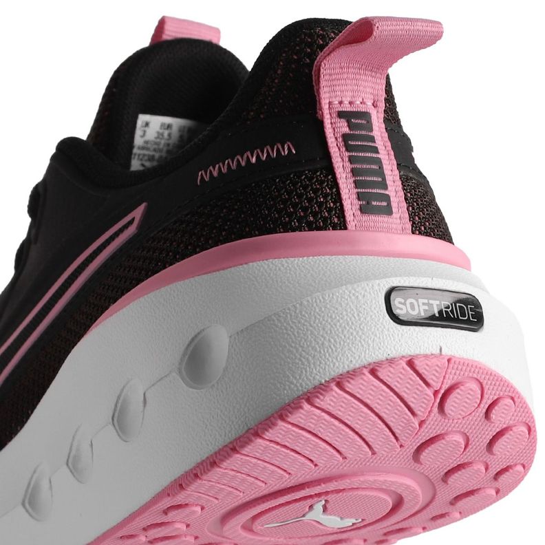 Zapatilla Puma Softride Carson Mujer Negras/Blancas-5